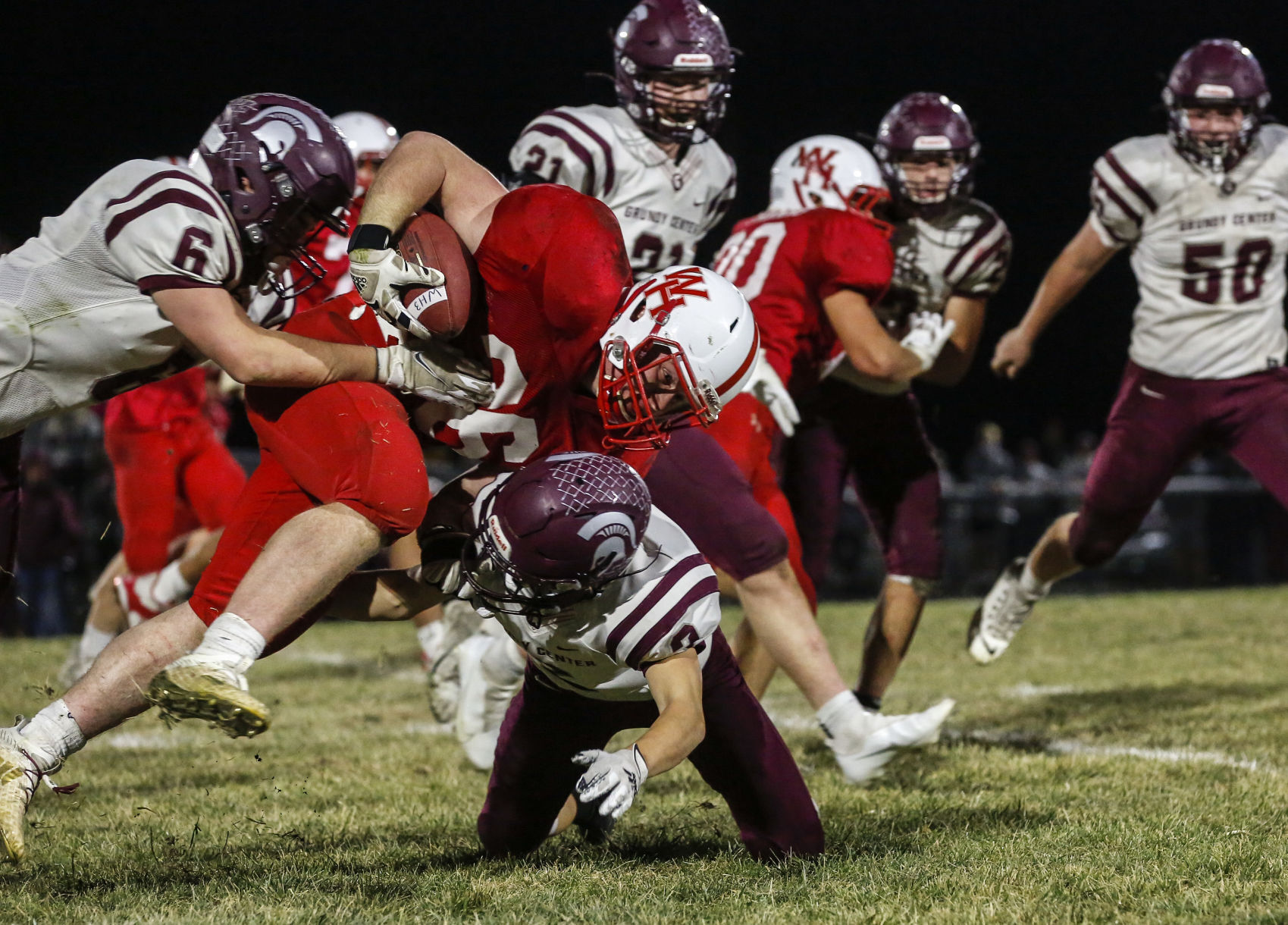FBall West Hancock vs. Grundy Center 9